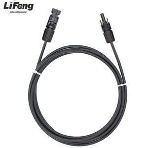 Solar Panel PV Extension Cable With Female and Male Waterproof Connectors Solar Cable For RV Photovoltaic Systems