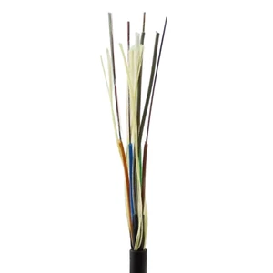 Custom Outdoor Aerial ADSS Optical Cable 1 2 4 8 12 24 48 72 96 144 288 Core Single Mode Fiber Optic Cable