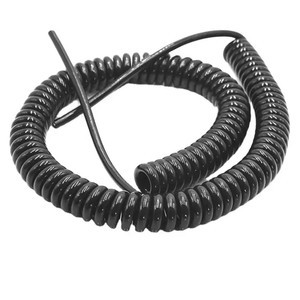 Manufacturer Custom High Flexible Spiral Coiled Cable with Custom Connector Spring Wire Wires Cables & Cable Assemblies