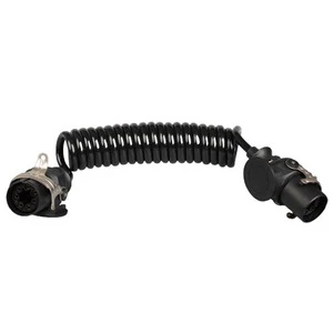 Brake System Seven Electric Coil,Trailer Spiral Cable Wire,coiled Cable