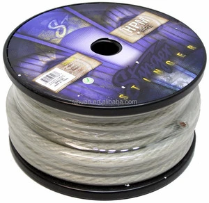 OFC Copper Cca Car Audio 0 4 8 Gauge Power Battery Cable Wire