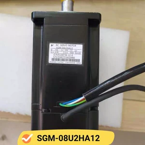 Original Yaskawa SGM-08U2HA12 AC Servo Motor 750W 200V 4.4A 3000r/min Sigma Series IP65 50/60Hz Over Voltage Protection