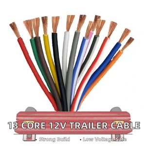 New Copper 12V 10m Industrial Trailer Wiring Cable IP68 Rated PVC Insulation 1.5mm Cross Section Low Voltage RVS-SJP