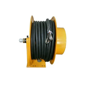 Strong Strength Steel Compact Cable Reel with As Male End and Stripped Female End for Industrial Use