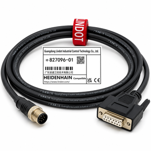 HEIDENHAIN Encoder Feedback Cable 827096-01 OEM Custom Servo Motor Cable Replacement