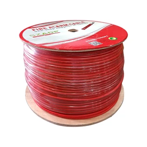 SZADP/OEM Super Quality Unsheiled and Sheiled Fire Alarm Cable 2Cord 4Cord 305M/500M Wooden Reel Packing