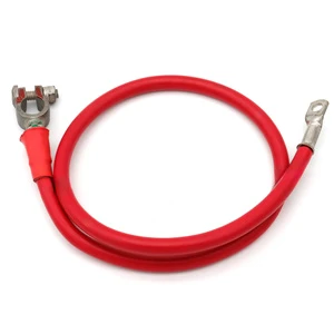 2 AWG Battery Cable Flex 1ft 2ft 3ft 5ft 2 Gauge Batteries Connection Cable with Lug