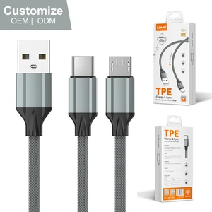 LDNIO LS442 Hot Selling Good Quality Micro CABLE 2.4A USB-C CABLE Hot Selling for Computer for Phone