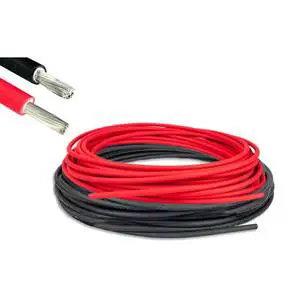 Factory Supply Industrial XLPO Insulated Stranded Tinned Copper Core Electric Power PV1-F Photovoltaic Solar Cable 4mm