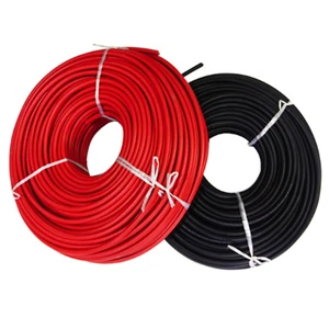 HOTION China Factory Wholesale Tinned Copper XLPO Solar Power Cables 4 Awg Home Appliance Use Solar PV Cables