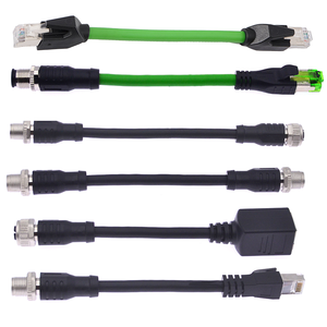 IO Link Sensor Cable M12 a Coded 4 Pin Shielded IP67 Waterproof Cordset PUR Jacket for Smart Sensor Industry 4.0