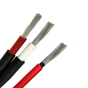 Flexible DC Solar Cable H1Z2Z2-K 4mm² 6mm² 10mm² 1500V XLPE XLPO Insulated Photovoltaic Wire for Roof System