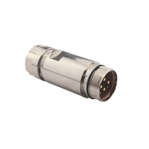 SVLEC M40 6 Pin Male Straight Connector IP67 Waterproof Power Plug for Servo Motor