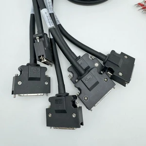 26PIN 36 Pos MDR Male to Half Pitch CN36 Pin SCSI Servo Shielded Copper Core PBT PVC Data Cable with Screw Cable Only