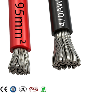 4/0 AWG Silicone Cable | Extra Flexible 200°C High Temperature Battery Wire | Factory Wholesale for EV & BESS Cable