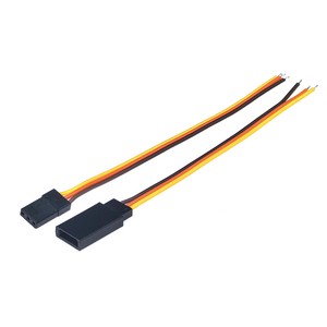 Futaba JR 3Pin Servo Pigtail Cable Male Female Connector with Tinned Wire for RC Receiver ESC Drone Airplane Flight Controller
