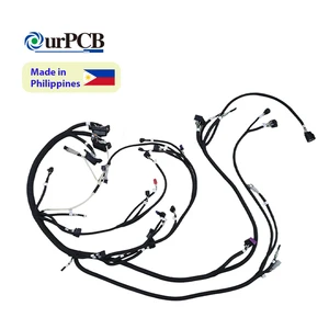 Engine Wiring Harness Manufacturer Custom Cable Assembly And Wire Harness for Automotive Motorcycle Excavator
