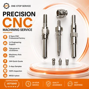 Custom CNC Machined Sensor Probe Pins Connectors-Stainless Steel High Precision For Turned Shafts Diamond Knurled Machining
