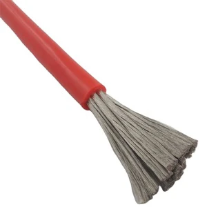 Hot Selling Insulated Flexible Silicone Wire 1 Awg/2AWg/3AWG/4AWG 10000/0.08TS Power Battery Cable