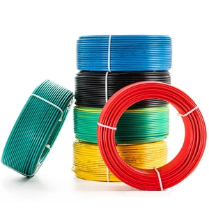 Factory Direct Pure Copper PVC Insulated Single Core Solid Stranded H07V-K Electrical Wires For Industrial House Wiring