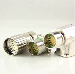 Male M23 Servo Motor Encoder Connector Plug M623-12D M623-12D M623-12D signal Socket
