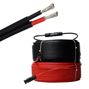 4mm Pv1-f Solar Cable for Photovoltaic Power System With High-performance XLPE and Insulated