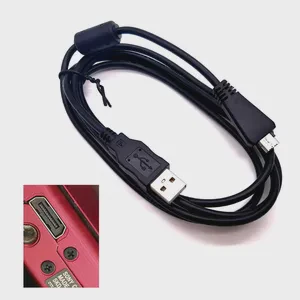 For VMC-MD3 Camera Data Cable USB-A Charging Wire Standard for DSC-HX100 DSC-WX5C DSC-T99C DSC-W350 DSC-H70 DSC-TX5