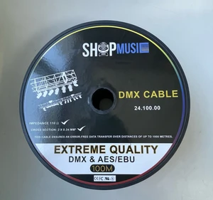 High Quality Flexible DMX Stage Signal Cable DMX512 Control Cable for Stage Light System