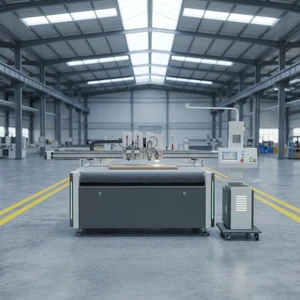 Cnc Oscillating Flatbed Board Carton Knife Cutting Digital PVC Foam Board Cutter With CE