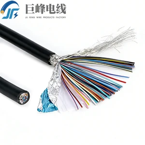 UL 24AWG 44Cores Braid AWM 2464 VW-1 80C Special Pvc Insulation Control Cable For Automation Equipment