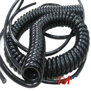 Spiral Cable KaiMei Low Voltage Silver Plated Copper Conductor PVC Insulation