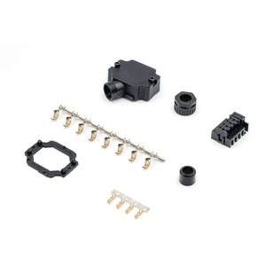 LECHUAN S6-L-M107-3.0 630 Series Power Connector 6P Black PA66 Housing Inovance Servo Motor Connector SDC-06T Brass Contact