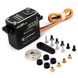 Custom Factory High Quality HB7545 Gs 45 Kg Brushless Motor High-Precision Digital Servo for 1/10 RC Hobby Made Of Durable Metal