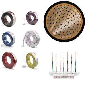 Copper PVC Insulated Sheathed Copper Wire Braid Screened Control Cable for DCS PLC Automation and Industrial Signal Transmission