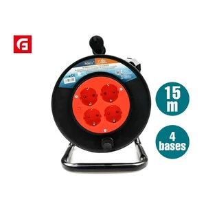 4-Outlet Cable Reel 15 m - Electrical Accessories