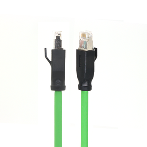 KRONZ Customized Industrial Gigabit Network Cable RJ45 Shielded Cat5e Cat6a Highly Flexible EtherCat Servo Cable