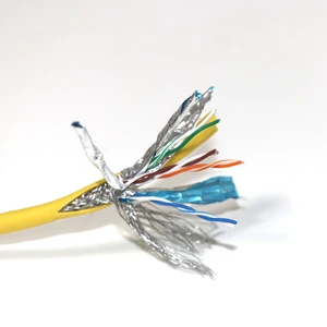 OEM Custom 4x2x26AWG Shielded Twisted Pair Cable Flexible Data Communication Wire for Industrial Automation Factory