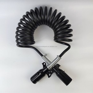Factory Wholesale High-Quality 4.5M Spiral Cable for Heavy Duty Truck Trailer
