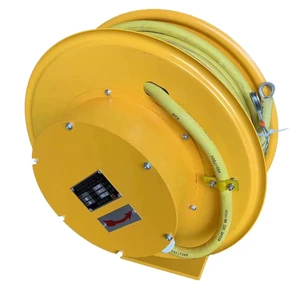 Compact Durable Steel Industrial Cable Reel with Stripped Female End for Industrial Equipment and Control Cable