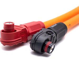 Renhotec New Energy HV IP67 1000V Crimp Type CE ROHS Power Cable Assembly Solar Storage EV/HEV Battery Wire Harness
