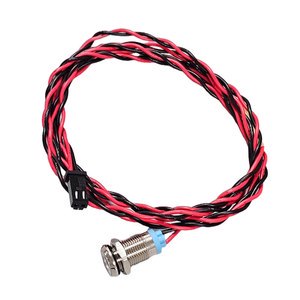 A2543 M10 Servo Extension Cable Wire 2 Pin Plug Male Female Connector 24AWG Wire Harness