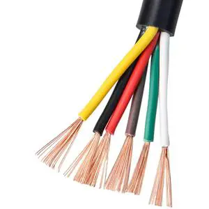 Project Grade RVV Multi Core Flexible Cable 6/7/8 Core 0.75-2.5mm² Heavy Duty Copper Wire
