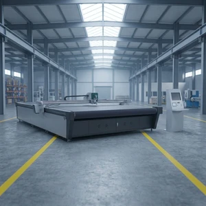 Automated Digital Cutting Table for Short-run Production of Cartons and POP Displays Yuchen Factory Direct Supply