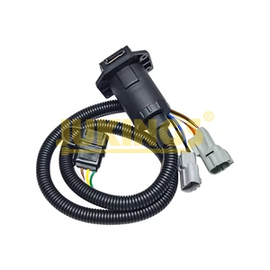 Durable 7-Pin Wiring Harness Long-Lasting Pure Copper Core High Efficiency Conductivity PVC Insulated Trailer Wire Power Cables