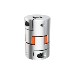 CHBG Polyurethane Elastomer Spider Flexible Shaft Coupling D14L22 Plum Jaw Coupling Servo Shaft Connector