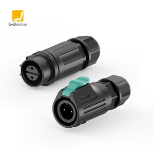 LP16 Power Supply IP68 Waterproof Connector 2/3/5 Pin Servo Motor Brake Application Male Female Plug Socket