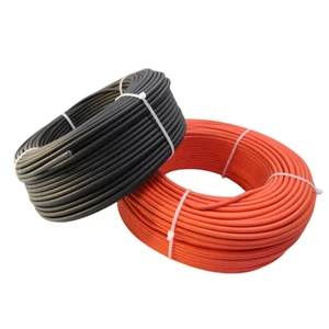 PNG PV1-F AC 600/1000V DC 1000/1800V Single Core 6mm2 Solar PV Cable for Solar Panel Use with 25-Year Warranty