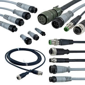 Rugged SFTP Outdoor Waterproof IP67 IP68 M20 RJ45 Ethernet Connector and Cable for Industrial Networking Road Cam