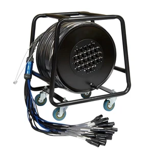 High Quality Multicore XLR Shielded Audio Speaker Cable with Cat5e Snake Cable (4/6 Channel)
