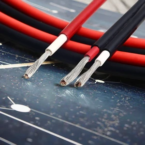 Solar Cable 4mm2 6mm2 10mm2 16mm2 1000v 1500v Tinned Copper Dc Pv Photovoltaic Solar